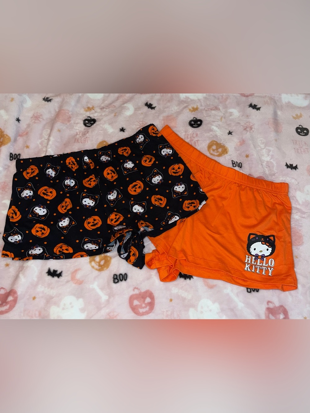 Hello Kitty Halloween Pajama Shorts